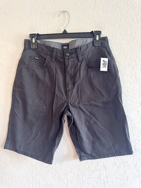 Vans | charcoal grey shorts | 28